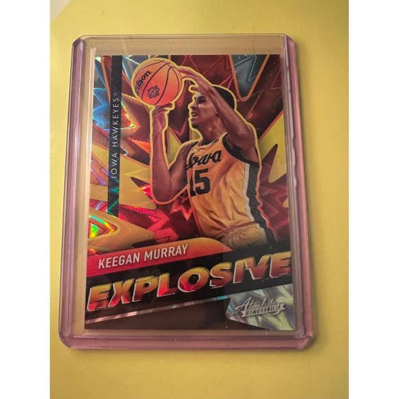 KEEGAN MURRAY - 2022-23 CHRONICLES DRAFT ABSOLUTE EXPLOSIVE SSP!! CASE HIT!